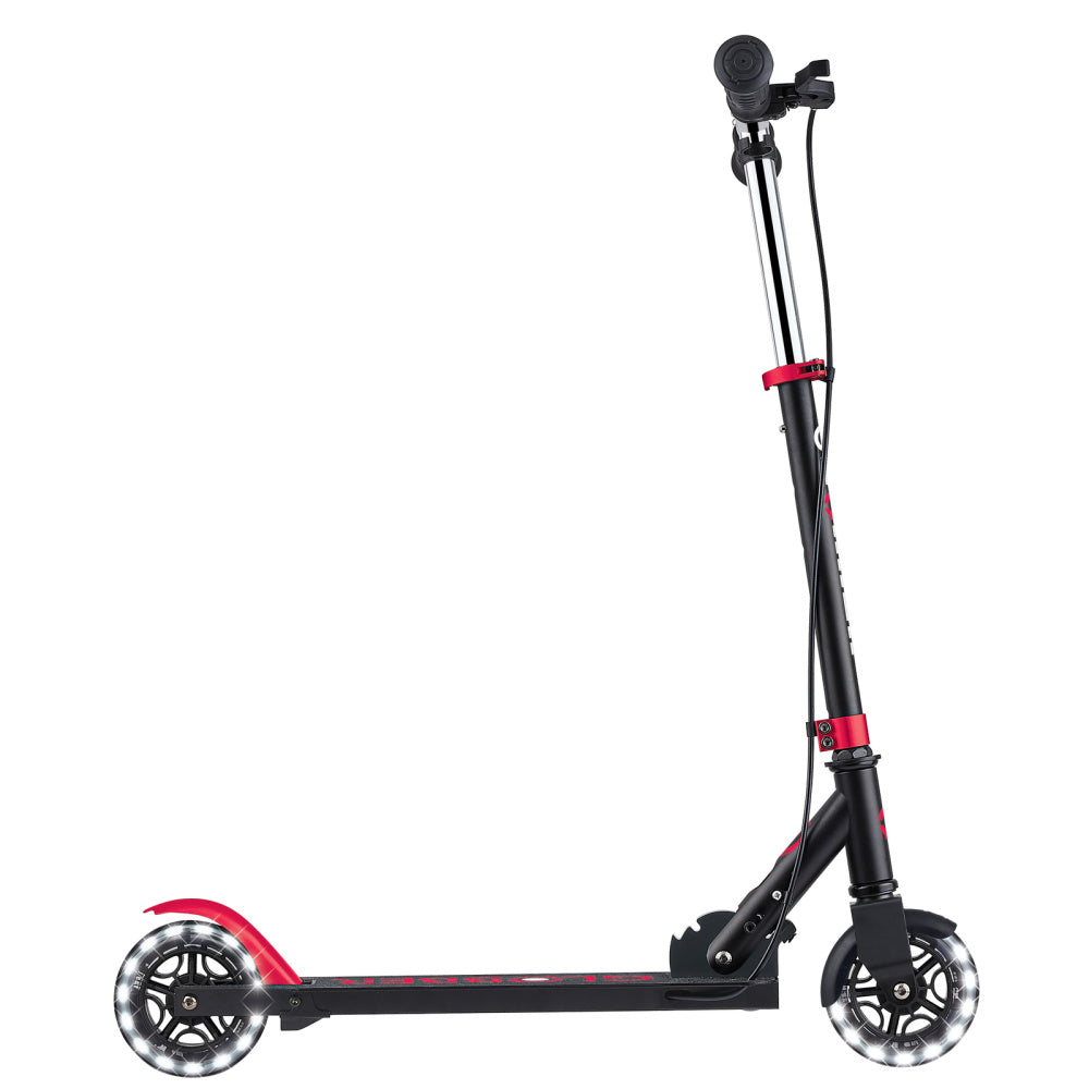 Flow-Element-Junior-Lights-Scooter-Black-Red-Side-View