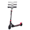 Flow-Element-Junior-Lights-Scooter-Black-Red-bar-Height-View