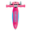 Globber-3-Wheel-Primo-Foldable-Plus-Light-Up-Scooter-Fuchsia-Pink-Top-Image