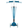 Globber-3-Wheel-Primo-Foldable-Plus-Light-Up-Scooter-Petrol-Blue-Steering-Image