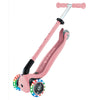 Globber-Go-Up-Active-Lights-Foldable-360-Scooter-Pink-Folded