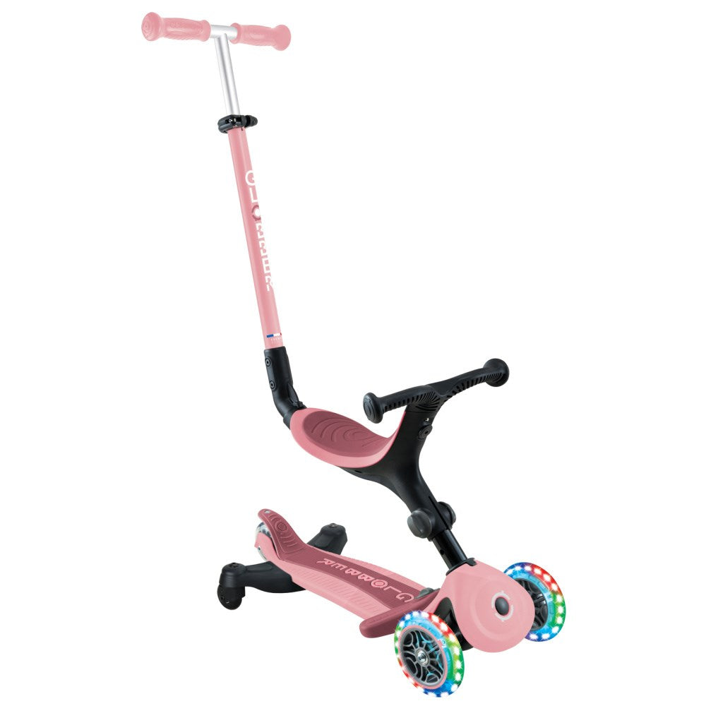 Globber-Go-Up-Active-Lights-Foldable-360-Scooter-Pink