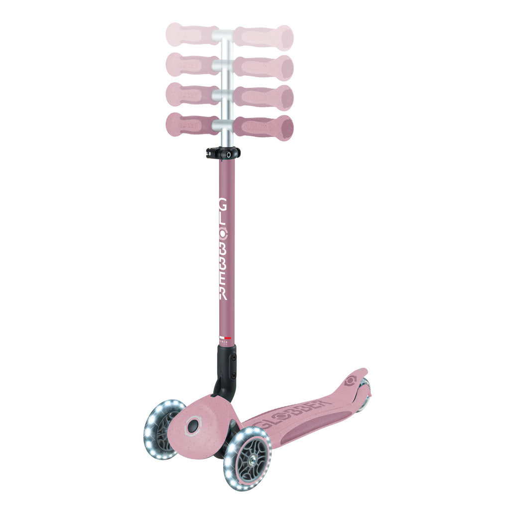 Globber-Go-Up-Deluxe-Ecologic-360-Foldable-Lights-Berry-Scooter-Adjustable-Bars