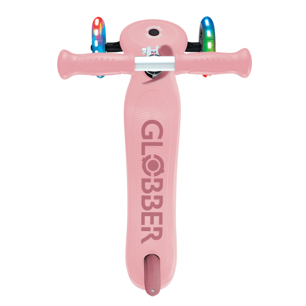 Globber-Go-Up-Sporty-Lights-V2-Top-View-Pastel-Pink