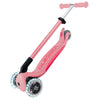 Globber-3-Wheel-Primo-Foldable-Plus-Light-Up-Scooter-Pink-Carry