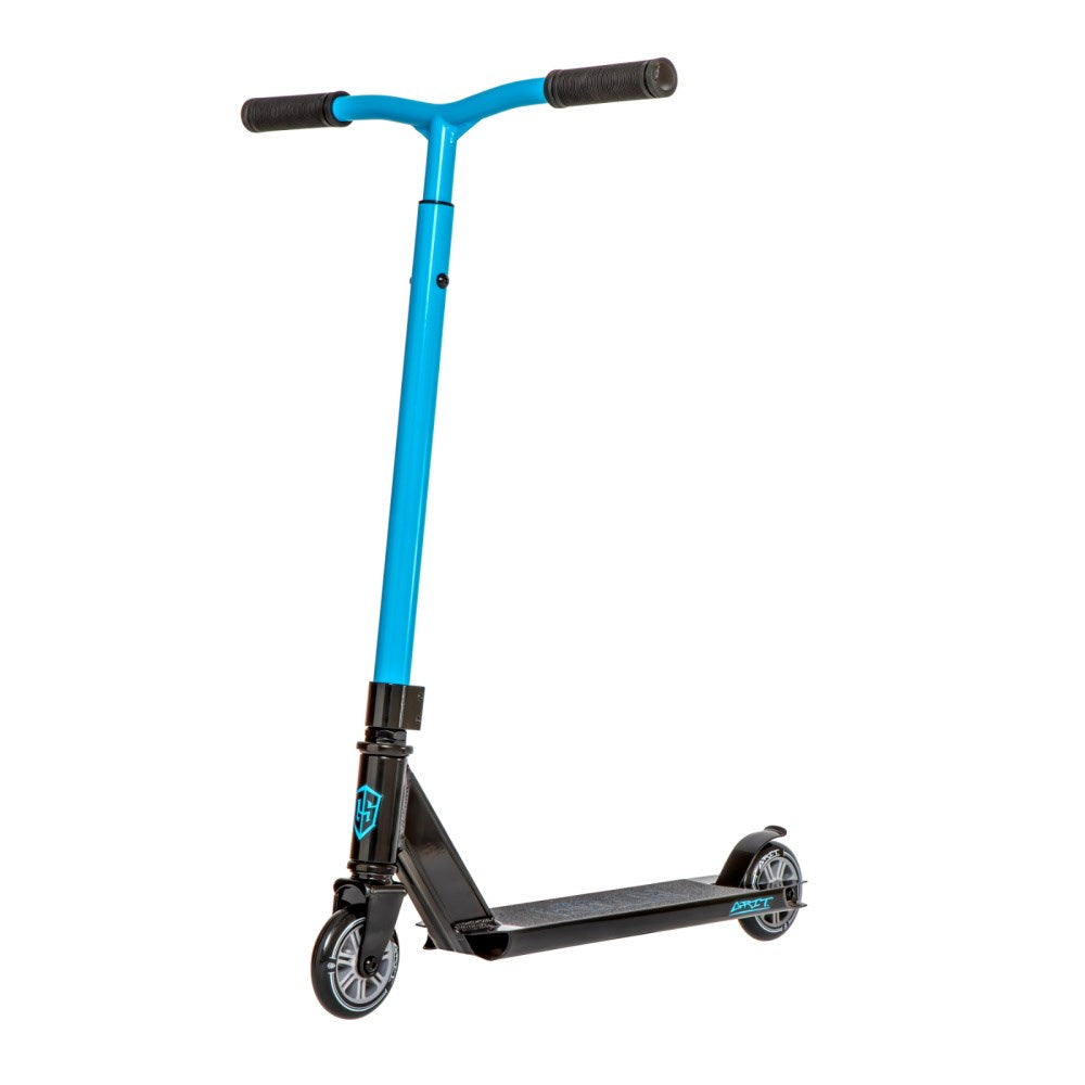 Grit-Atom-Kids-Stunt-Scooter-Black-Fluro-Blue-Left-View