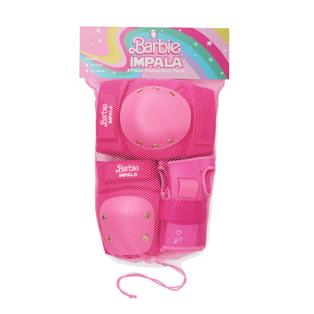 Impala-Barbie-Protective-Set-Pink-Safety-Gear-In-Bag