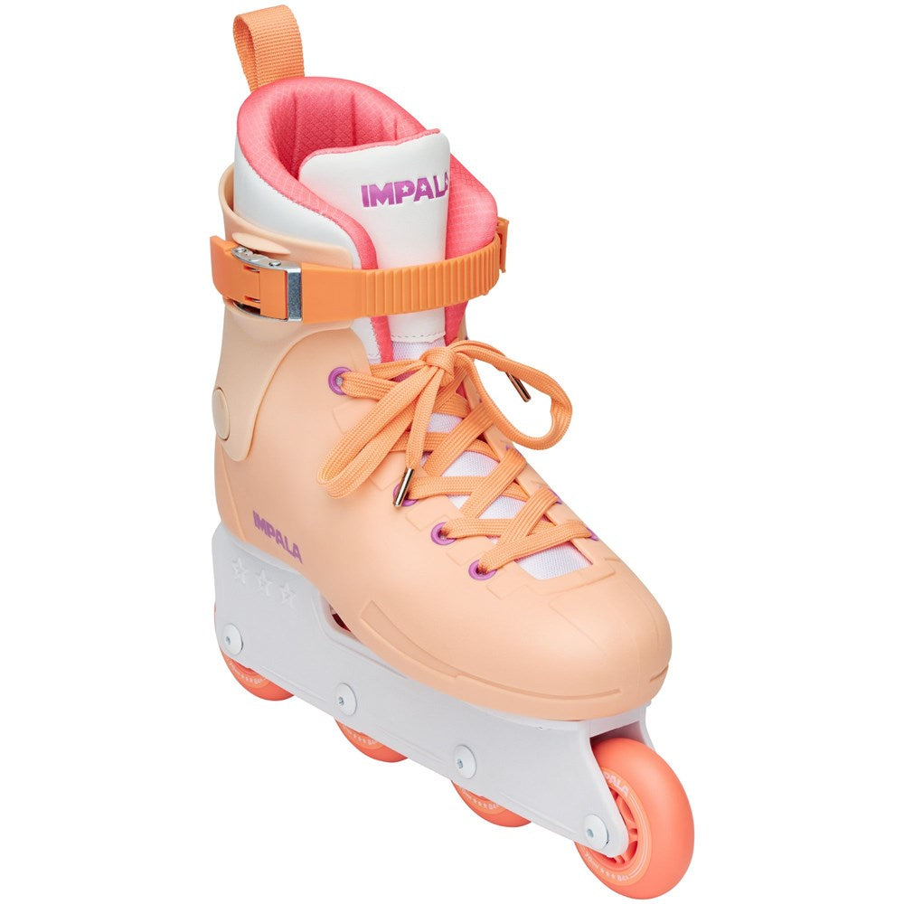 Impala-Lightspeed-Apricot-Inline-Skate-Angled