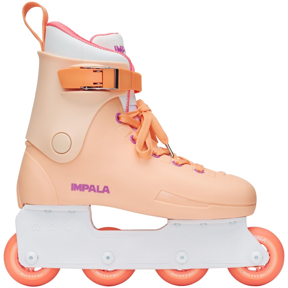 Impala-Lightspeed-Apricot-Inline-Skate-Side-View