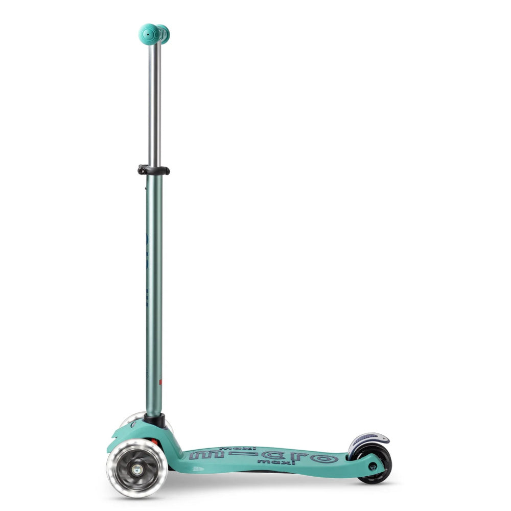 Maxi-Micro-Deluxe-Eco-LED-Kids-Scooter-Mint-Side-View