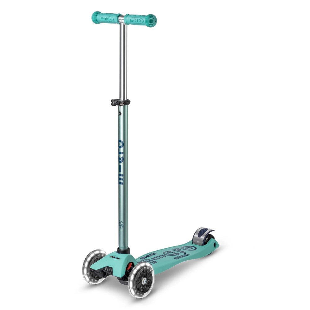 Maxi-Micro-Deluxe-Eco-LED-Kids-Scooter-Mint