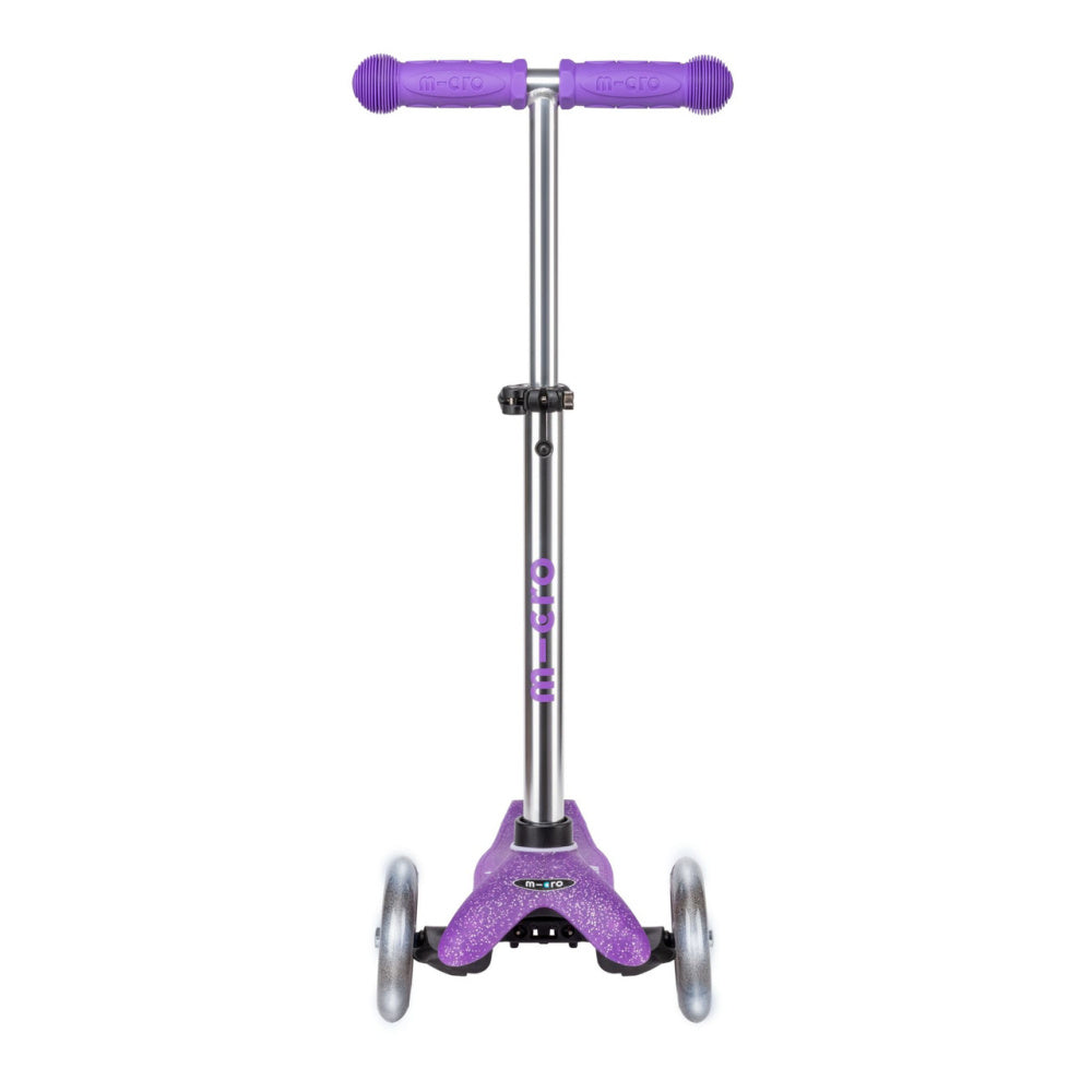 Micro-Mini-Deluxe-Glitter-Scooter-Purple-Front-View