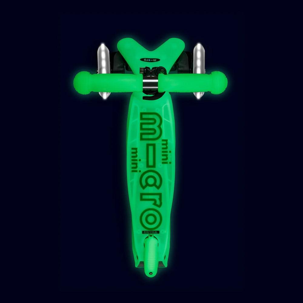 Micro-Mini-Deluxe-Glow-3-Wheel-Scooter-Icy-Lime-Glow-Top