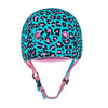 Moxi-Helmet-Blue-Leopard-Back