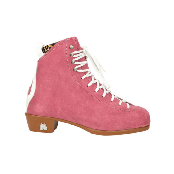 Moxi-Jack-Boot-Custom-Strawberry-Pink-Side-Angle-View