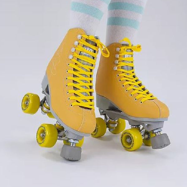 Rio-Signature-Skate-Bayside-Blades-Yellow-In-Use