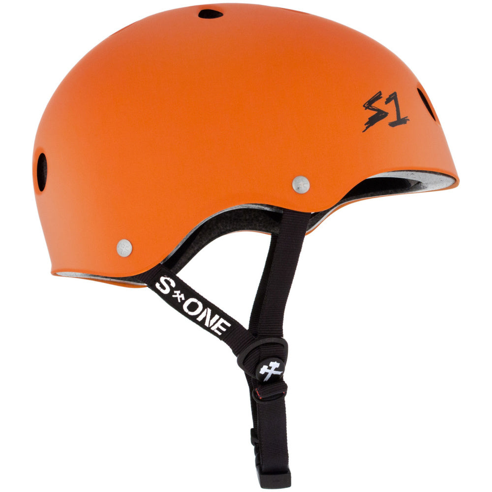 S-ONE-Lifer-Helmet-Orange-Side