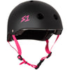 S-One-Lifer-Helmet-Matte-Black-With-Pink-Straps