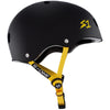 S-One-Lifer-Helmet-Matte-Black-With-Yellow-Straps-Side