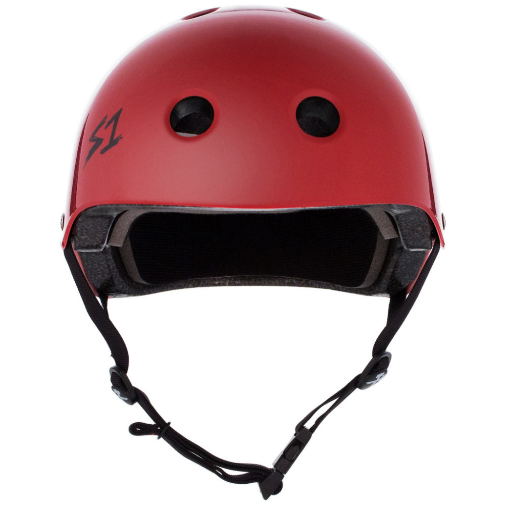 S-One-Lifer-Helmet-Scarlet-Red-Front