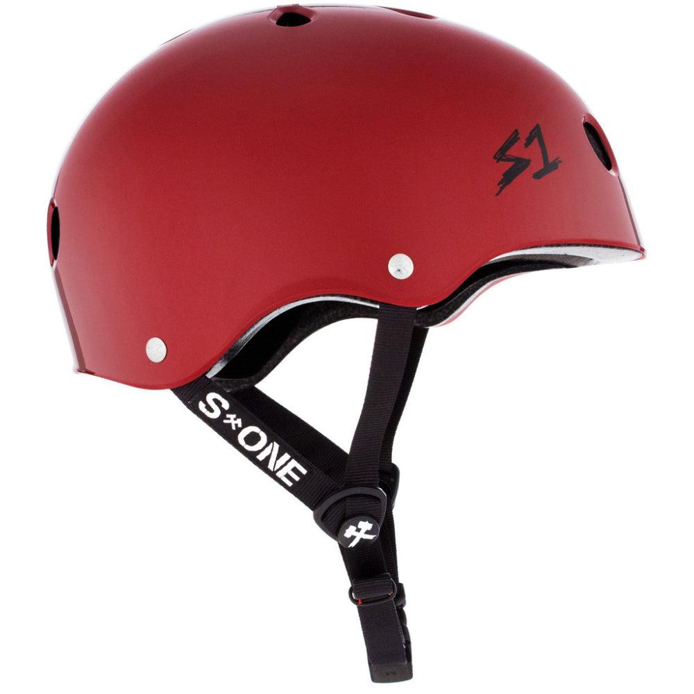 S-One-Lifer-Helmet-Scarlet-Red-Side