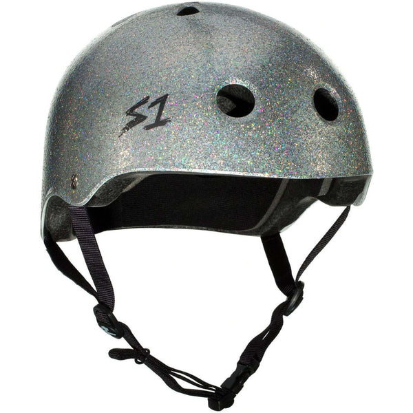 S-One-Silver-Glitter-Helmet