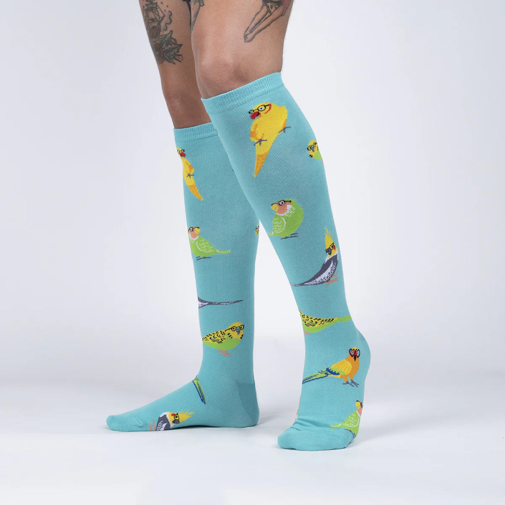 Sock-It-To-Me-Pretty-Birds-Knee-High-Socks-Pair-Legs