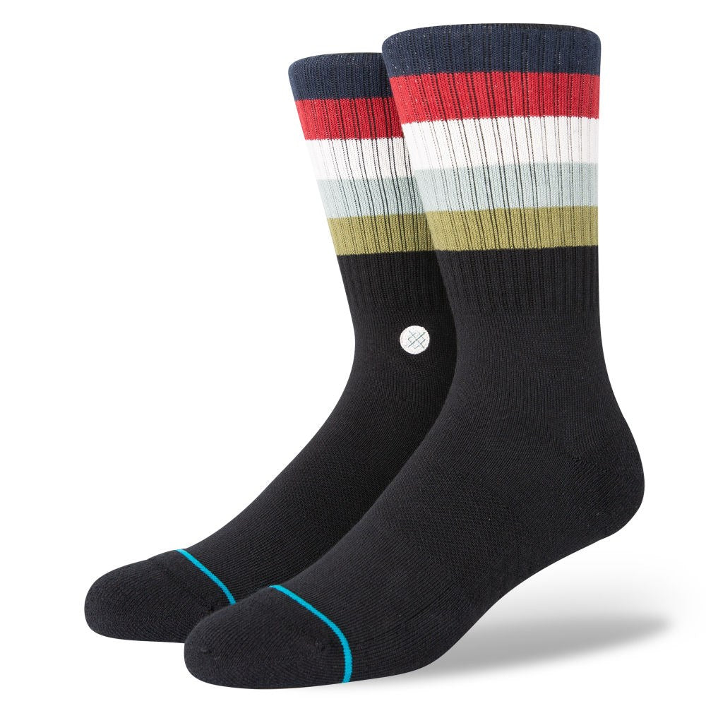 Stance-Maliboo-Socks-Black-Fade-Pair-Angle-View