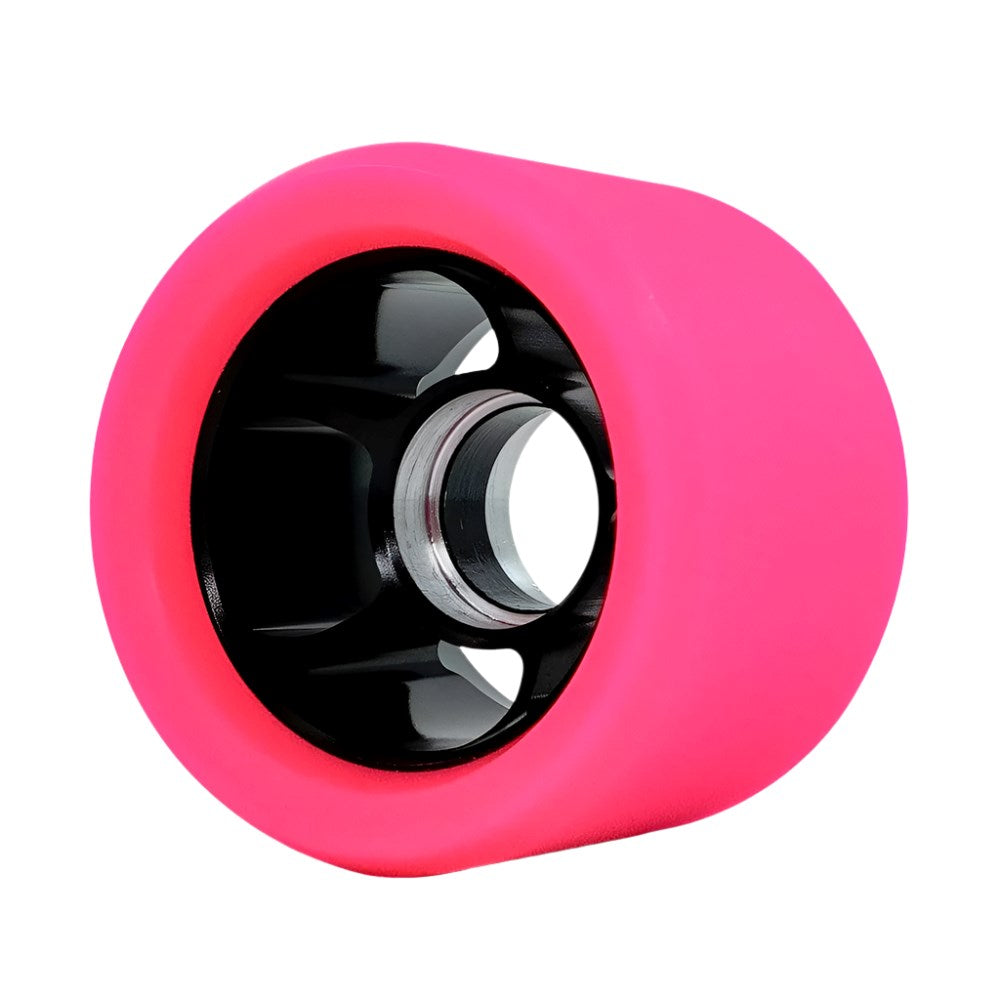 bont-royal-assassin-roller-skate-wheels-59/38mm-96a-Pink-Black-Angle