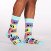 Sock-It-To-Me-Say-Cheese-Camera-Mens-Crew-Socks-Lifestyle-Pair